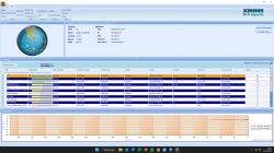 Screenshot of Xirrus Wi-Fi Inspector showing a list of available wireless networks, their signals, and signal history.