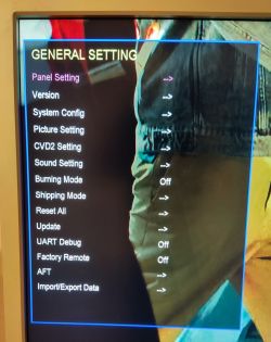 TV Samsung LE32A330J1N samoczynnie wyłącza się i włącza - naprawa