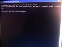 The computer connects to the network, but the internet is down.