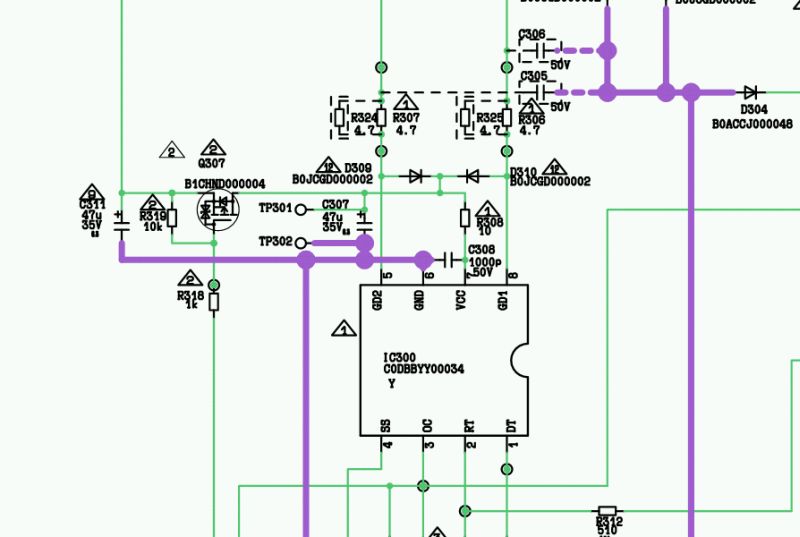 Panasonic tx pr42u30 схема