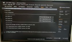 Ekran BIOS płyty głównej ASUS w trybie zaawansowanym z zakładką Boot