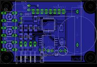 [Eagle] Sprawdzenie schematu licznika rowerowego z ATMega328P-AU i LCD Nokii 3310