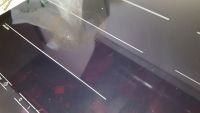 Electrolux EHH6340FXK induction hob blisters under one of the burners