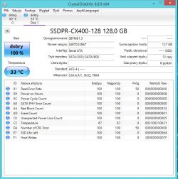Raid 1 windows 8.1 pro problem z dublowaniem dysku wywala brak miejsca