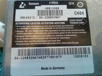 Fiat Multipla 2002 JTD - AIRBAG błąd 34, kontrolka świeci po wstrząsach