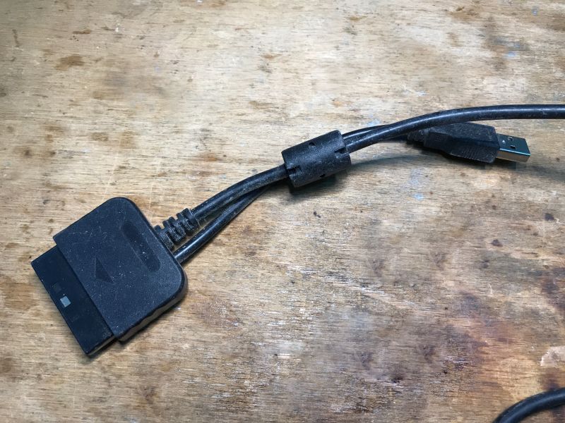 How a racing set is built - steering wheel and pedals for USB/Playstation and PS/2