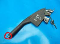 VW Polo 2004 - jak naprawić przycisk hamulca ręcznego bez wymiany rączki?