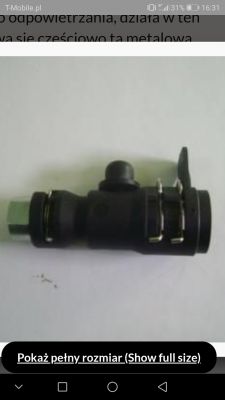 Ranault Laguna 2 1.8 benzyna 2001r odpowietrznik sprzęgła