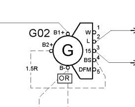 Jak podłączyć regulator napięcia Bosch 5 pin do alternatora DAF 105?