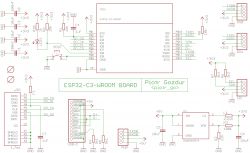 ESP32-C3-WROOM Electronic Schematic ESP32-C3-WROOM board schematic for a 3D print server.