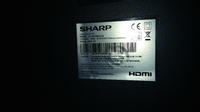 TV Sharp LC-49CFE6032E update error - black screen after update.