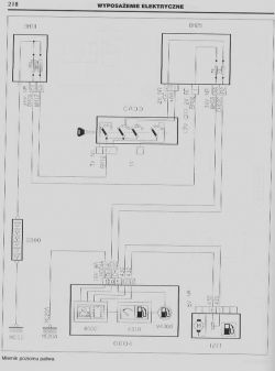 Peugeot 206 1,9 D 2001 rok - Potrzebny schemat elektryczny silnika