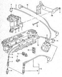 Audi 100/200 C3 2,2t - wymiana cewki zapłonowej na inną