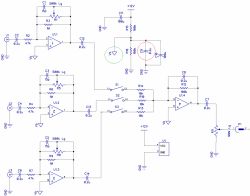Zamiana kondensatora elektrolitycznego na ceramiczny i rezystory przy wejściach wzmacniacza