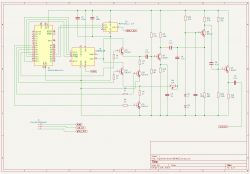 AD9833 Function Generator Schematic Electronic schematic of a function generator based on the AD9833.