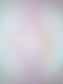 Tv Samsung UE55ES6570S - długa cienka pozioma linia na ekranie