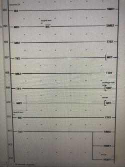 Programowanie podajnika ślimakowego - modyfikacja funkcji w programie easy moeller 719