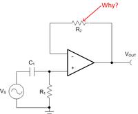 Opornik w pętli sprzężenia zwrotnego bufora - po co?