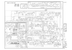 Electrical schematic of Albrecht AE 497 S radio with circuit blocks and wiring connections