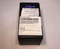 LED bulb box with multiple informational labels.