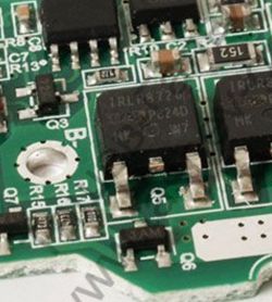 Parkside PDSSA 20Li A1 - Płytka prośba o identyfikacje uszkodzonych elementów.