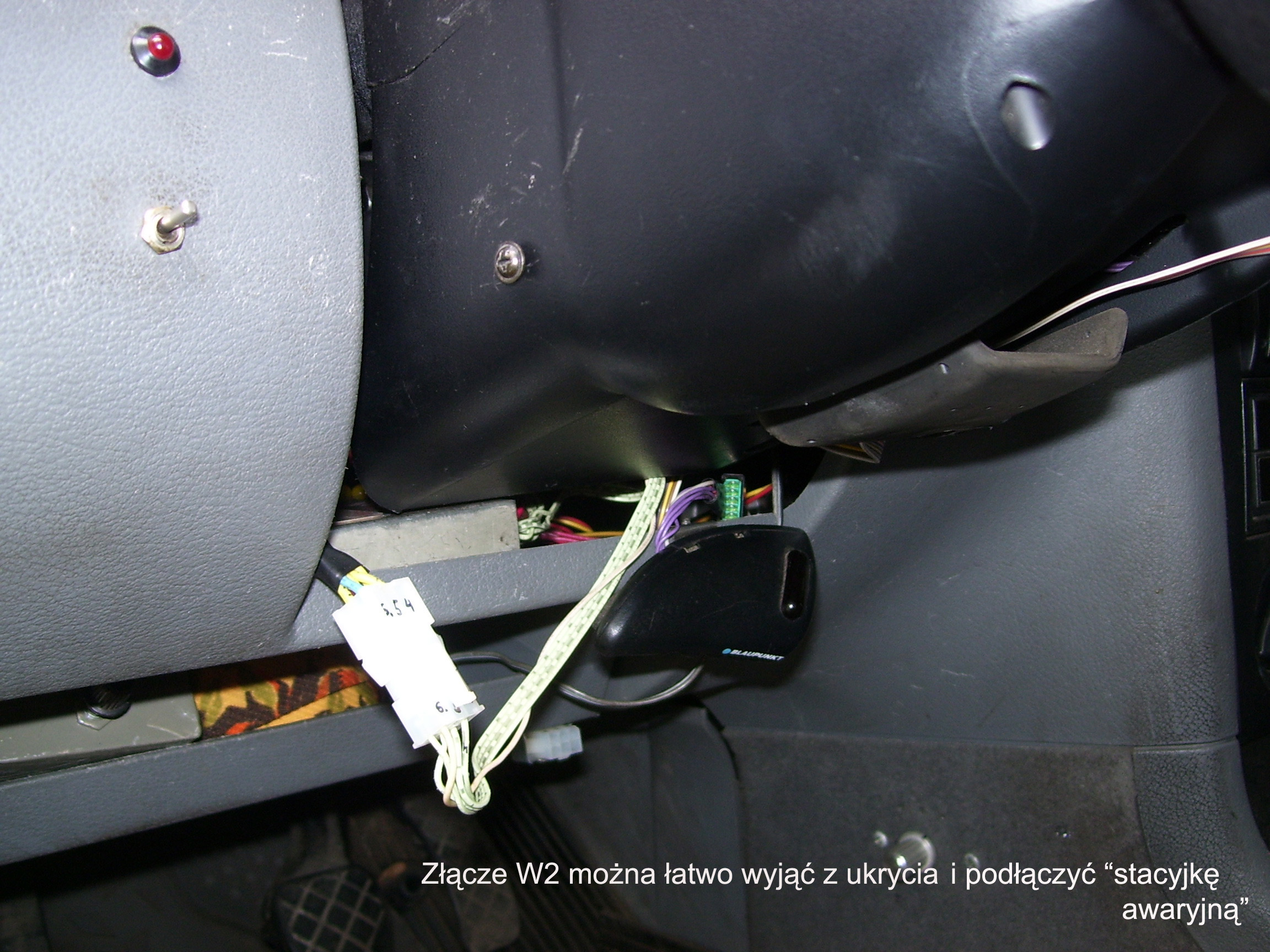 Przycisk "startstop" w samochodzie (modernizacja 1)