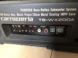 Schemat kostki 6-pin i instrukcja do subwoofera Pioneer TS-WX200A