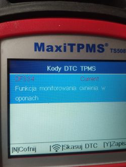 Dacia Dokker 1.5 dCi 2015 – kontrolka TPMS mruga po rozładowaniu akumulatora Dacia Dokker 1.5 dCi 2015 – kontrolka TPMS mruga po rozładowaniu akumulatora