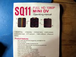 SQ11 Full HD 1080P Camera Operating Manual Operating manual for SQ11 Full HD 1080P mini camera.