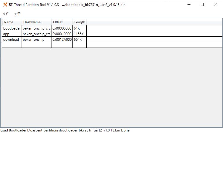 Beken Flash Dump Partition Info Extraction with RT-Threads Partition Tool - Development Thoughts?