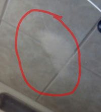 Induction Cooker - Amica, "stain" on the induction hob. Induction Cooker - Amica, "stain" on the induction hob.