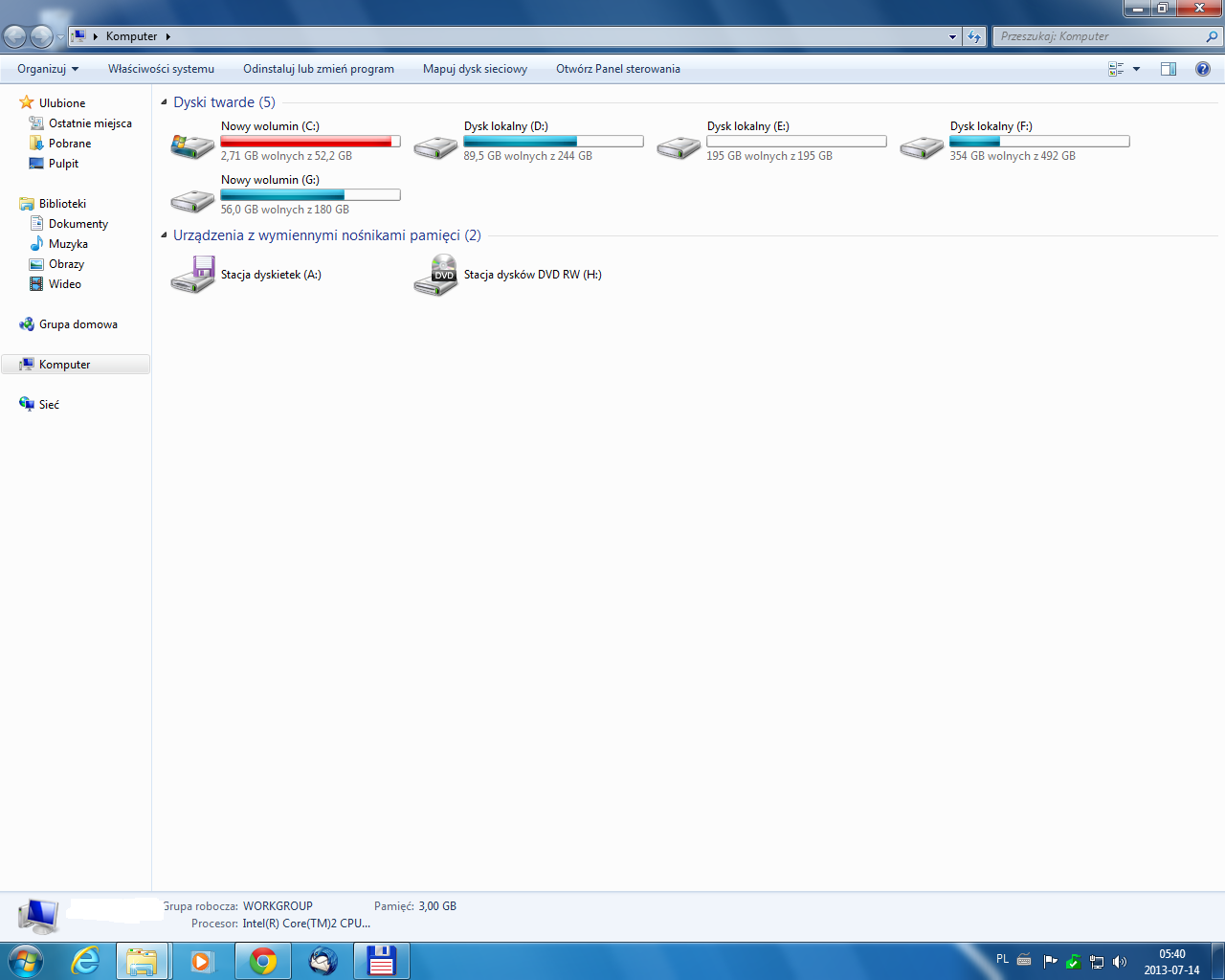 Jak przenieść katalog Windows.old na dysk zewnętrzny z Windows 7?
