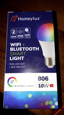 CB2L homeylux E27 A60 RGBCTWW 10W 806lm OTA flashing not successful CB2L homeylux E27 A60 RGBCTWW 10W 806lm OTA flashing not successful