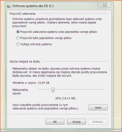 SSD ADATA SX930 240 GB - Utrata pojemności, różnice w wolnym miejscu