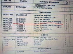 Technics SU-7200 - pali tranzystory końcowe oraz rezystor