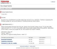 Toshiba 32RL939 - Pomarańczowa LED St-By i podświetlenie