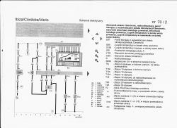 Schemat podłączenia sterownika klimatronik Audi A3 8L / A4 B5 - piny