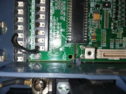 Podłączenie falownika Fuji Frenic Mega FRN5 5G1E-4E wyświetlacz nie reaguje