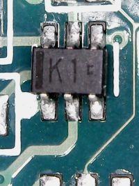 Matryca M190A1-L02 - Tranzystor NAH2 (Q4) w układzie FP5138 - identyfikacja