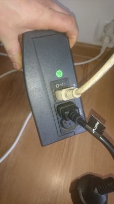 Ups easy 600Active Power wyłącz się po 30 mimo pełnego aku