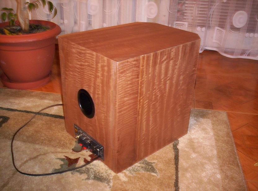 Subwoofer aktywny na Visaton 200 SC Subwoofer aktywny na Visaton 200 SC