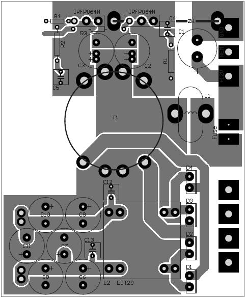 Jak zbudować przetwornicę Car Audio 360W z SG3525 i IRFP044N?