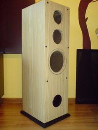 budowa kolumn diy 3 drożne fotki.