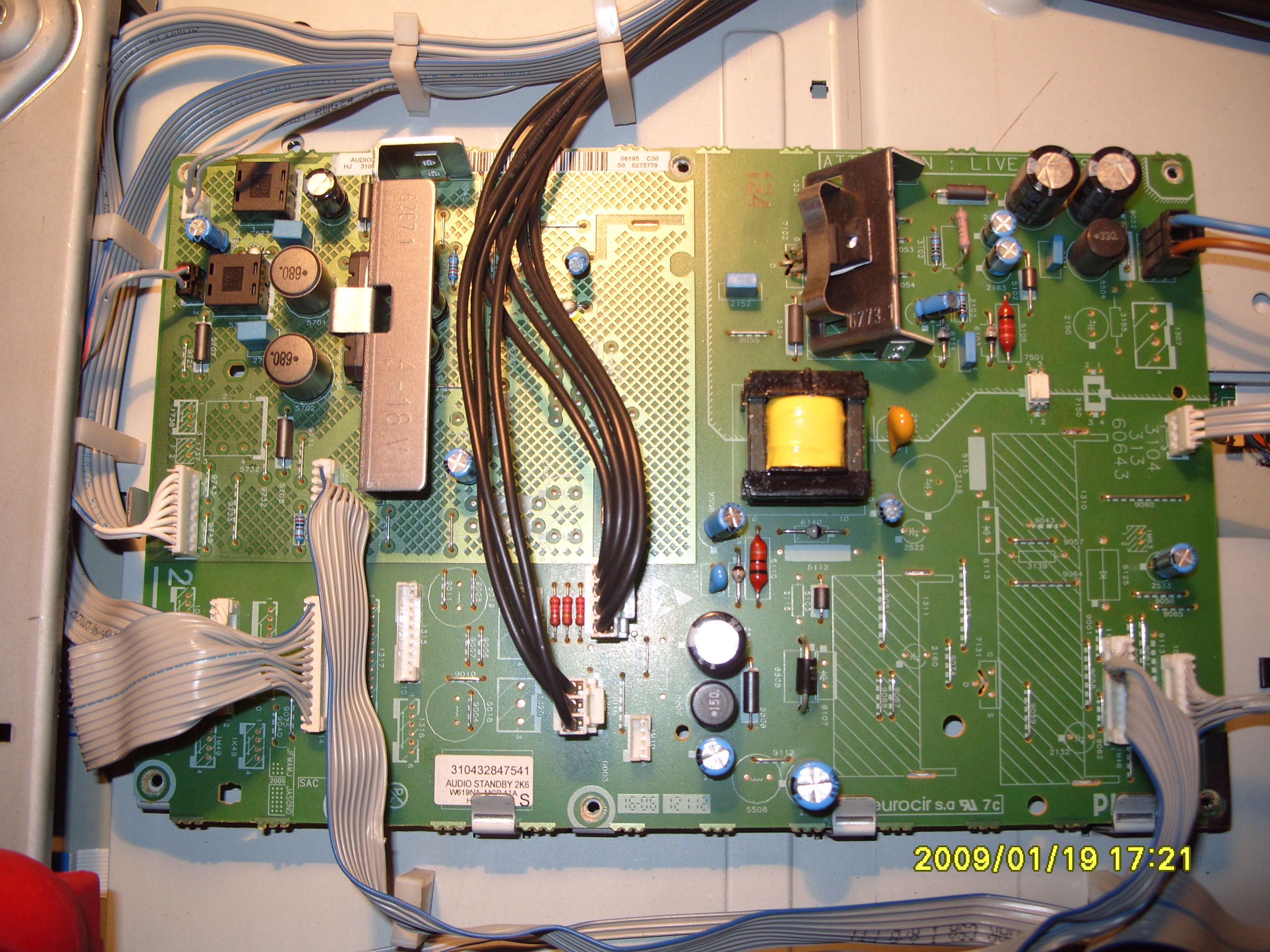 Philips LC370wx1-sl04 Nie działa - elektroda.pl