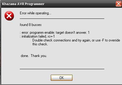 Programator nie działa - co mam zrobić?