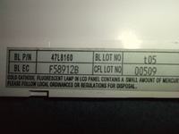 podświatlana podkładka z matrycy lcd