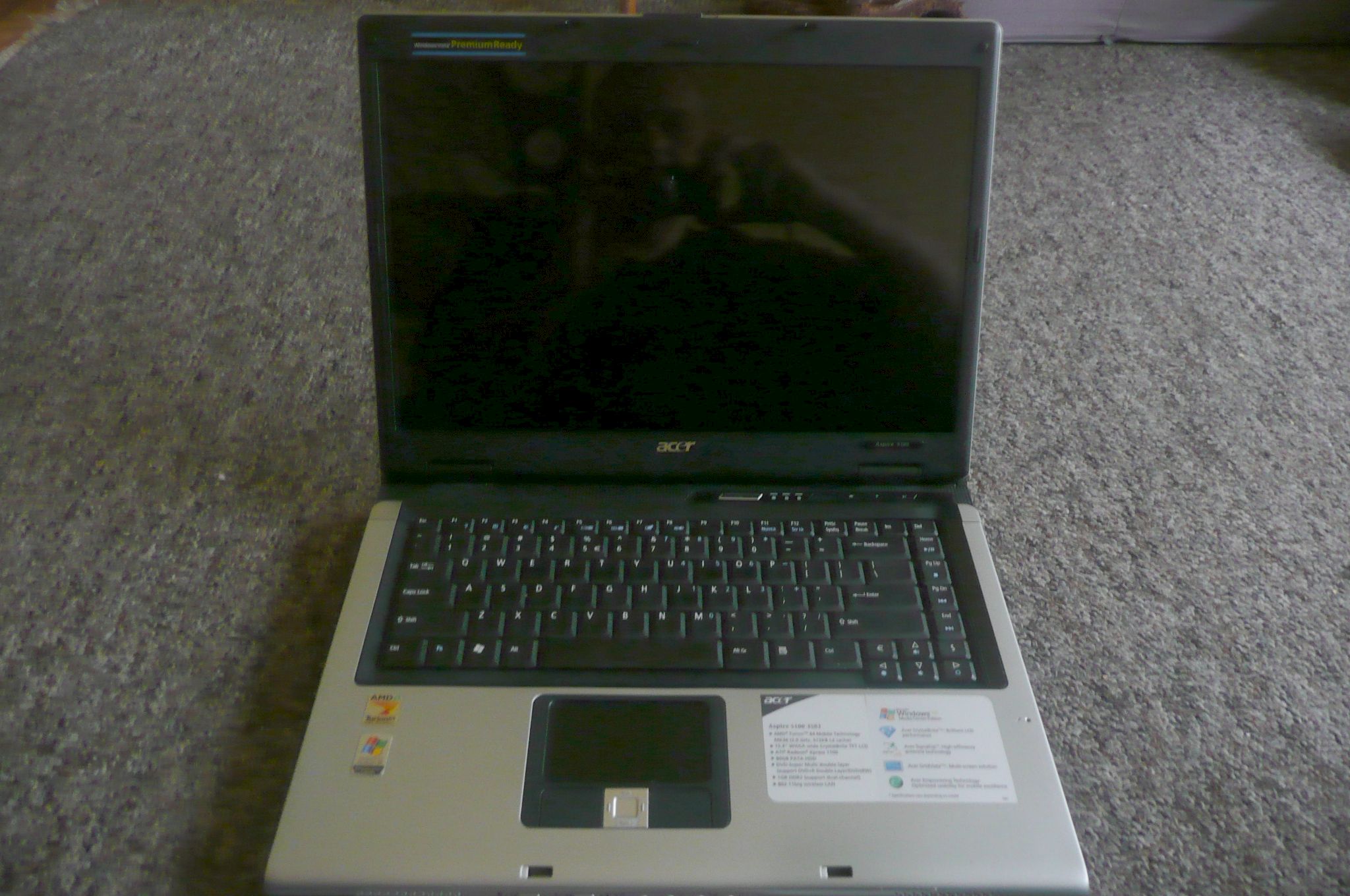 Acer aspire 5100 диск восстановления windows xp