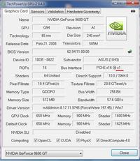 C2D i 9600TG problem z wydajnością