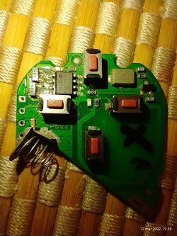 Fiat Multipla I 2002 - Zamiana pilota na pilot z grotem, alarm no name.