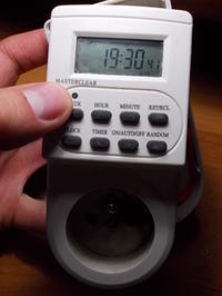 Programator czasowy Noname z OBI - nie wyłącza w trybie automatycznym po zalaniu